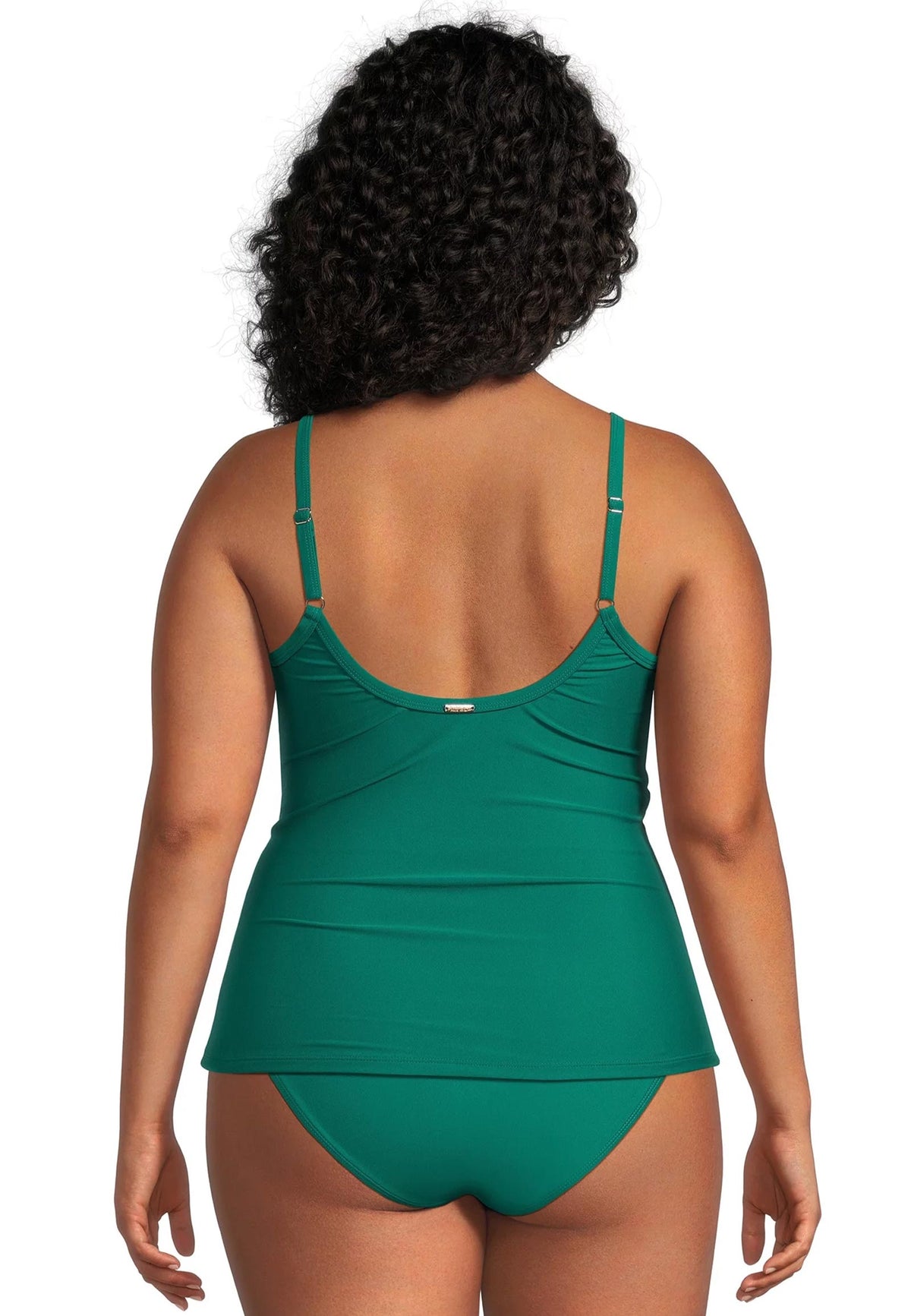 Solid Crossover Tankini top