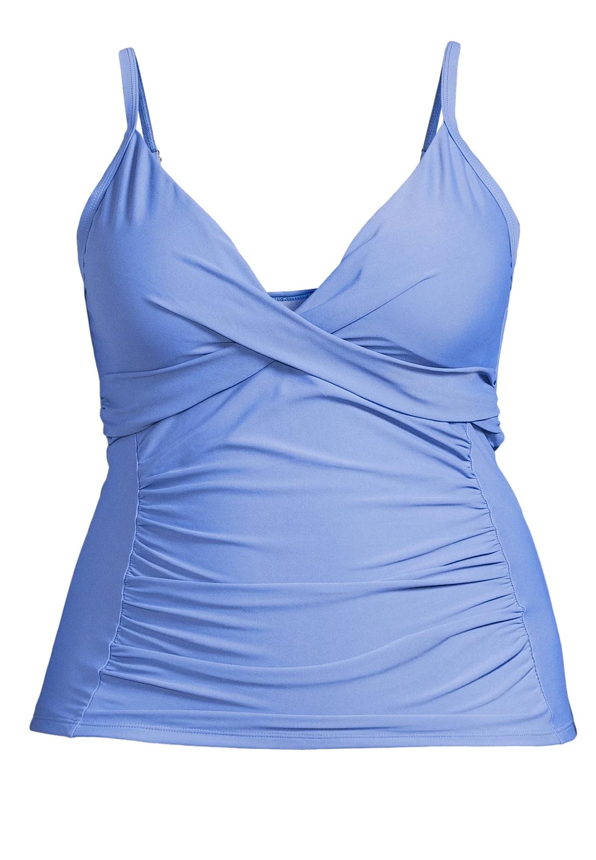Solid Crossover Tankini top