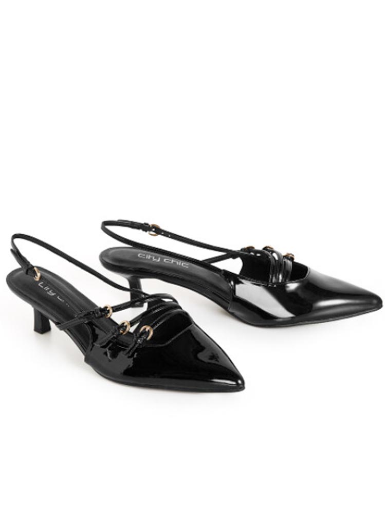 Novah Hælaskór - Wide Fit