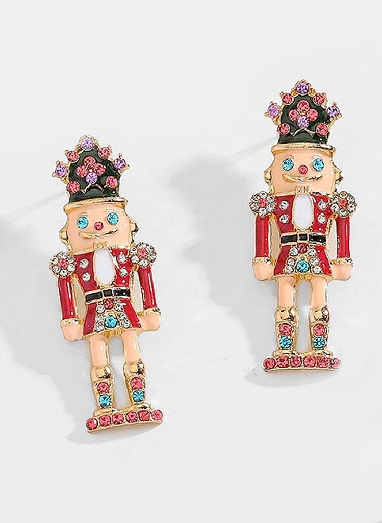 Hnetubrjótur Eyrnalokkar