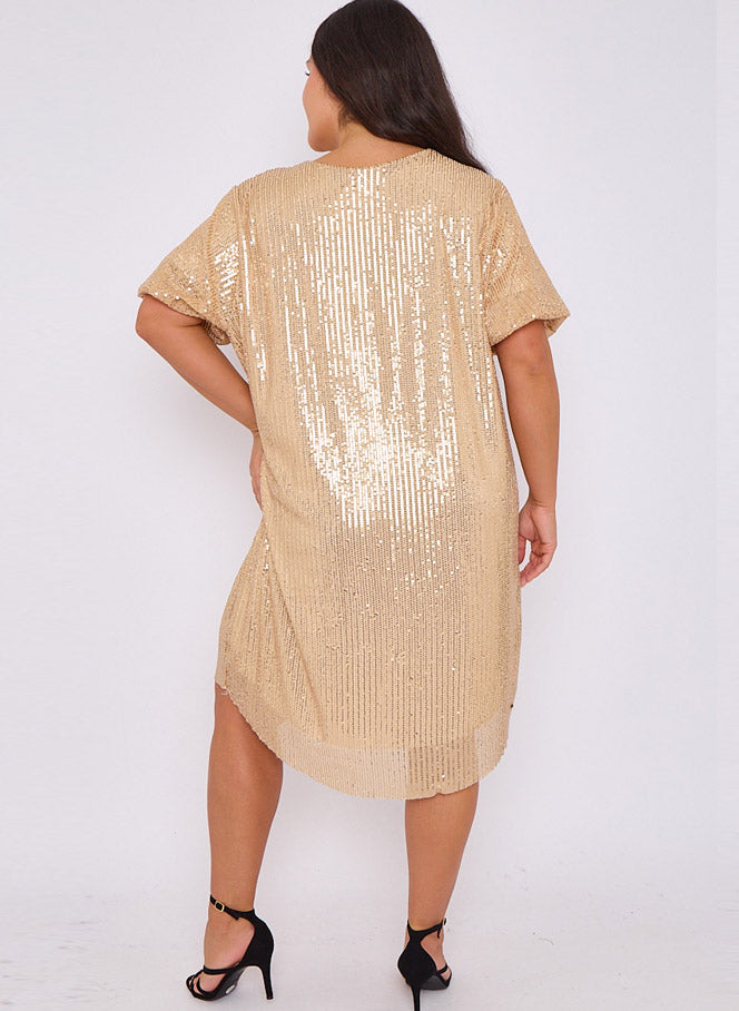 Leana Pallíettukjóll