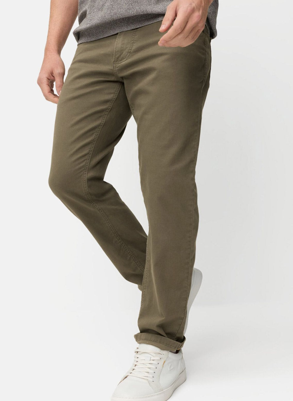 Houston Comfort Buxur - Olive