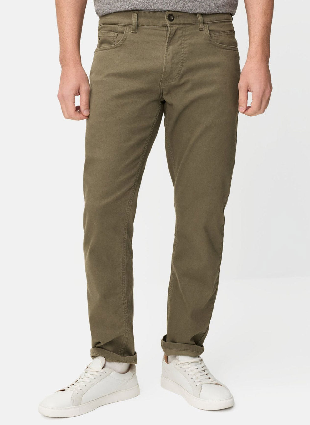 Houston Comfort Buxur - Olive