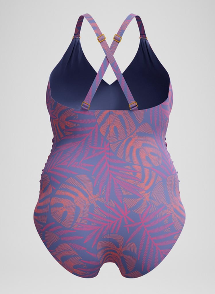 V-Shape Sundbolur - Tropic Print