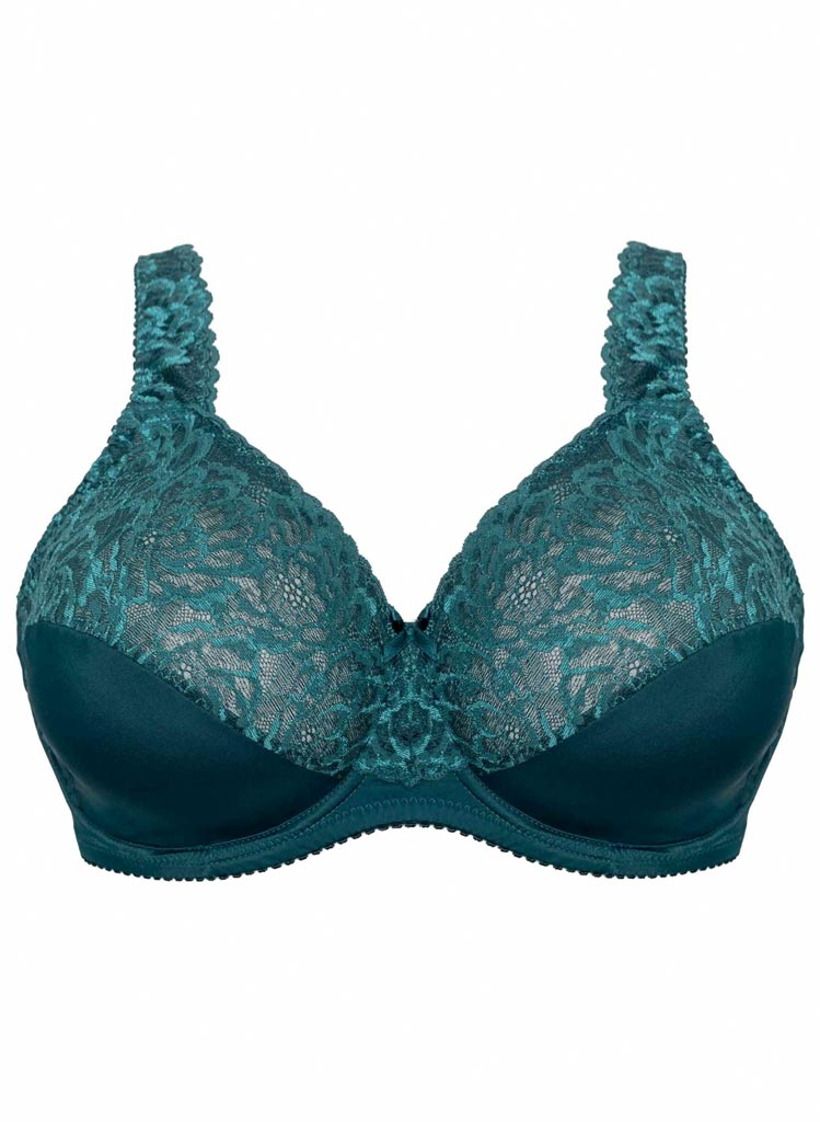 Queen Bae Brjóstahaldari - Pine Green