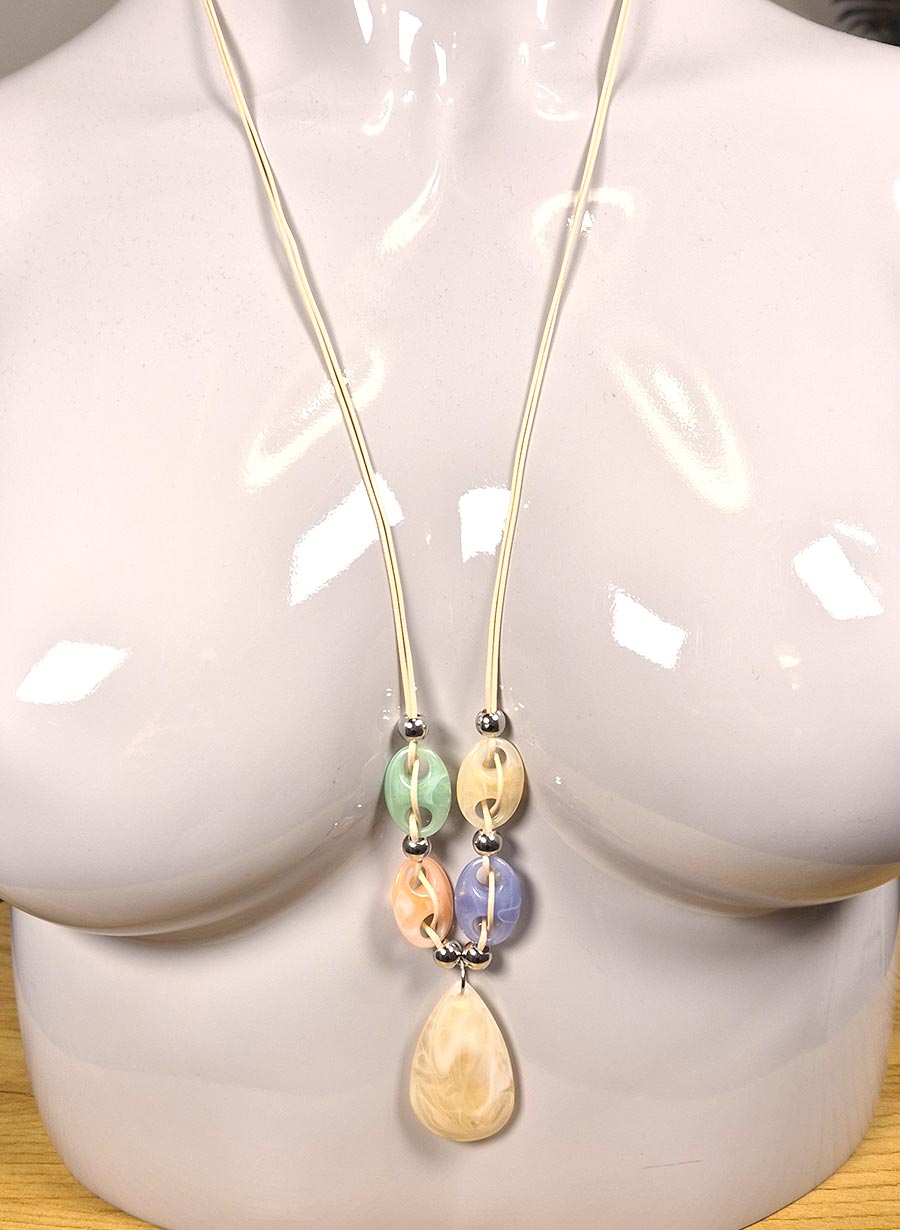 Pastel Stone Hálsmen