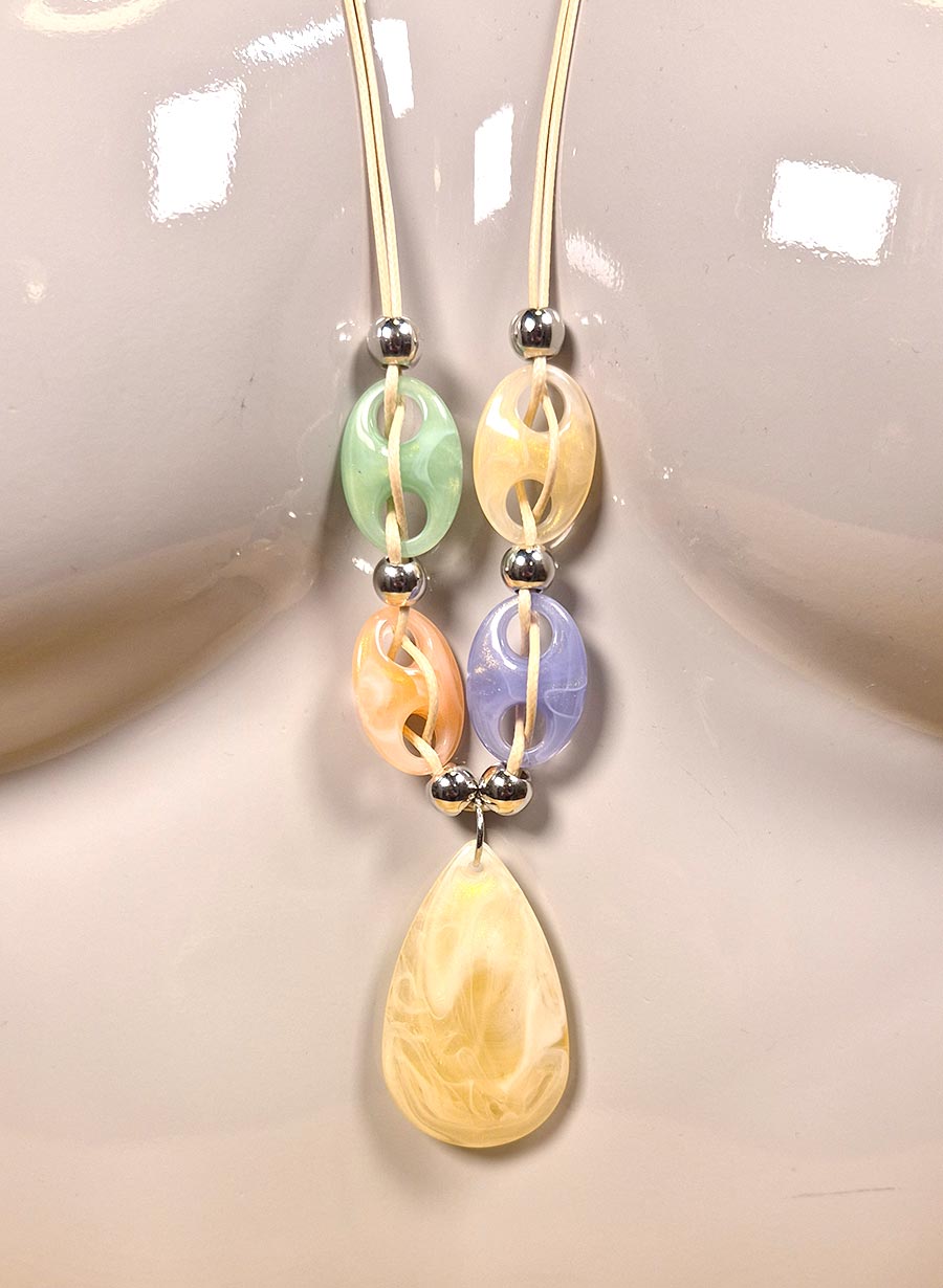 Pastel Stone Hálsmen