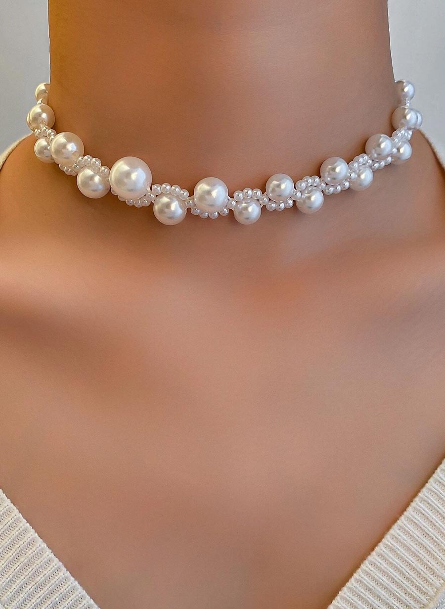 Pearl decor hálsmen