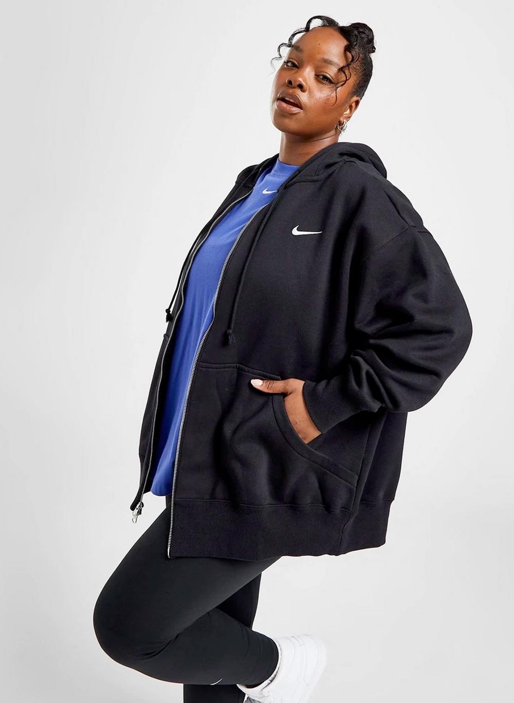 Phoenix Fleece Zip Hettupeysa