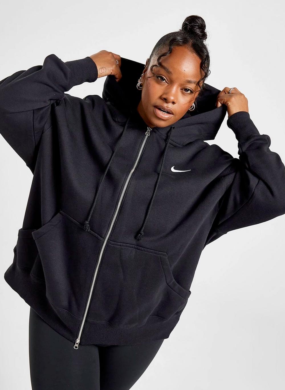 Phoenix Fleece Zip Hettupeysa