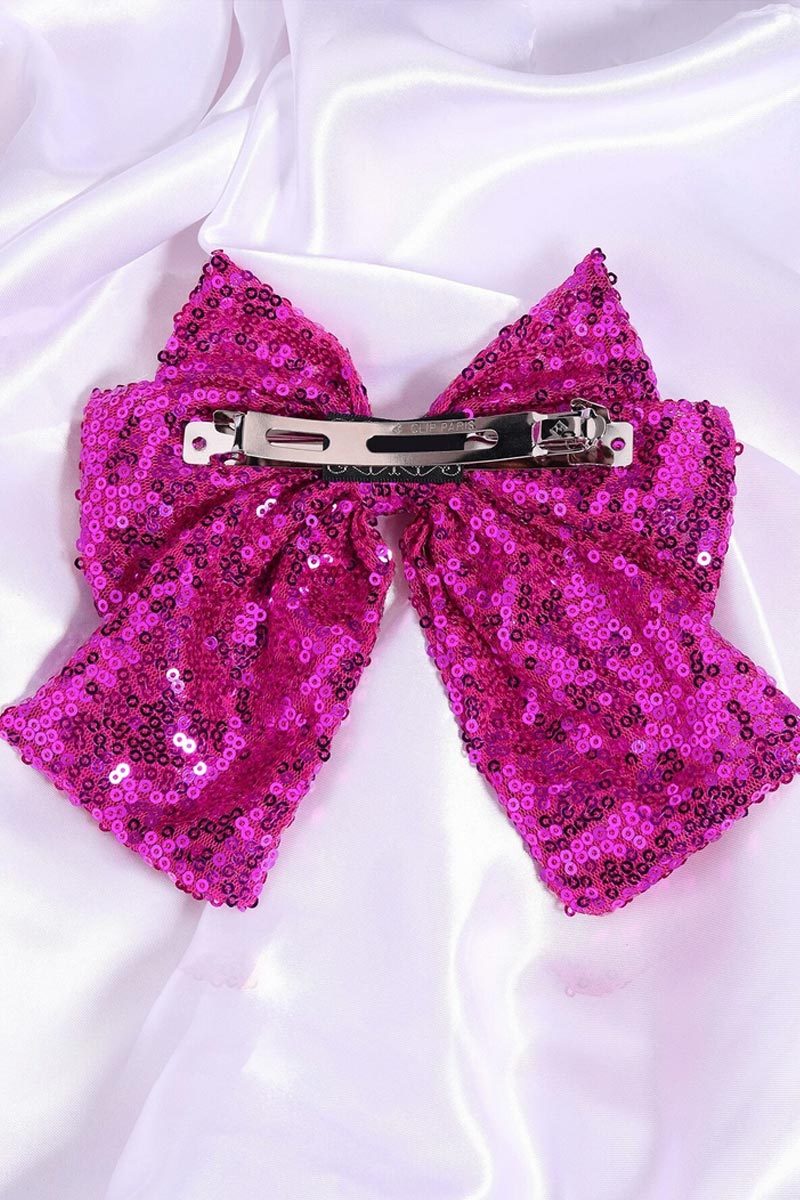Sequin Bow Hárklemma
