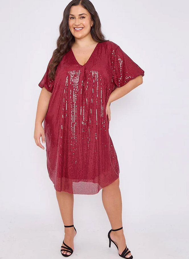 Leana Pallíettukjóll