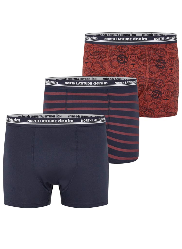 Cotton Mix Boxernærbuxur - 3 í pakka