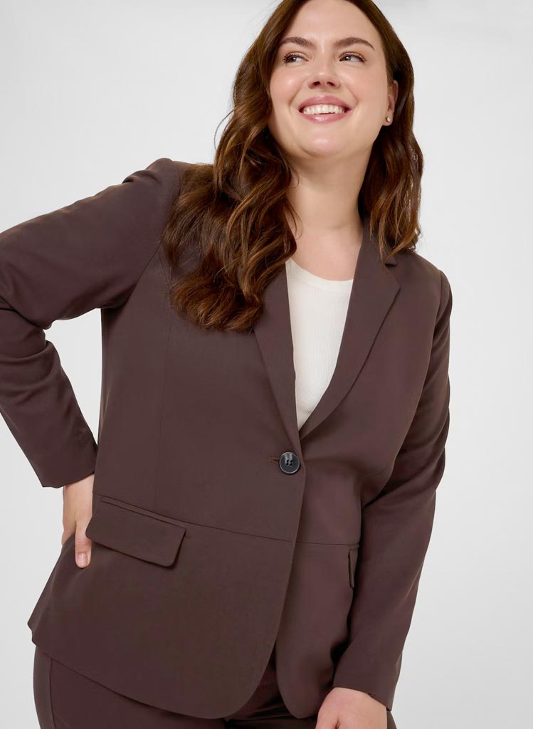 Sakira Blazer - Coffee