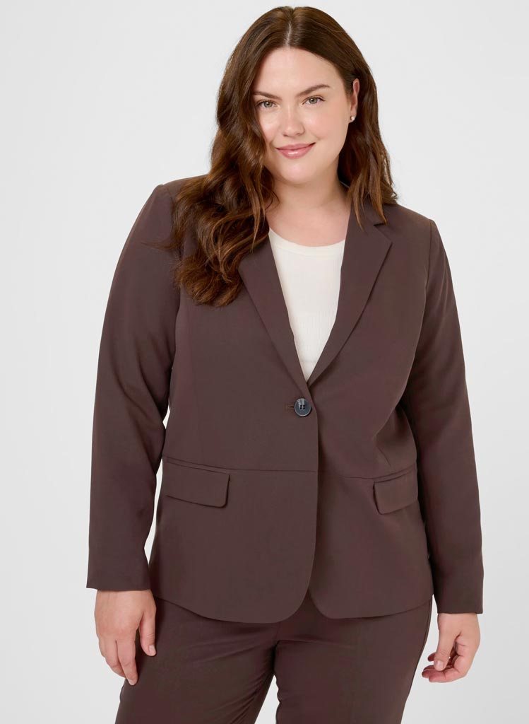Sakira Blazer - Coffee