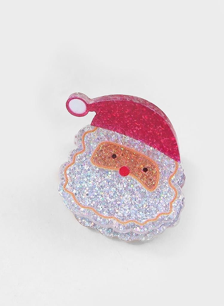 Glitter Jóla Hárklemmur