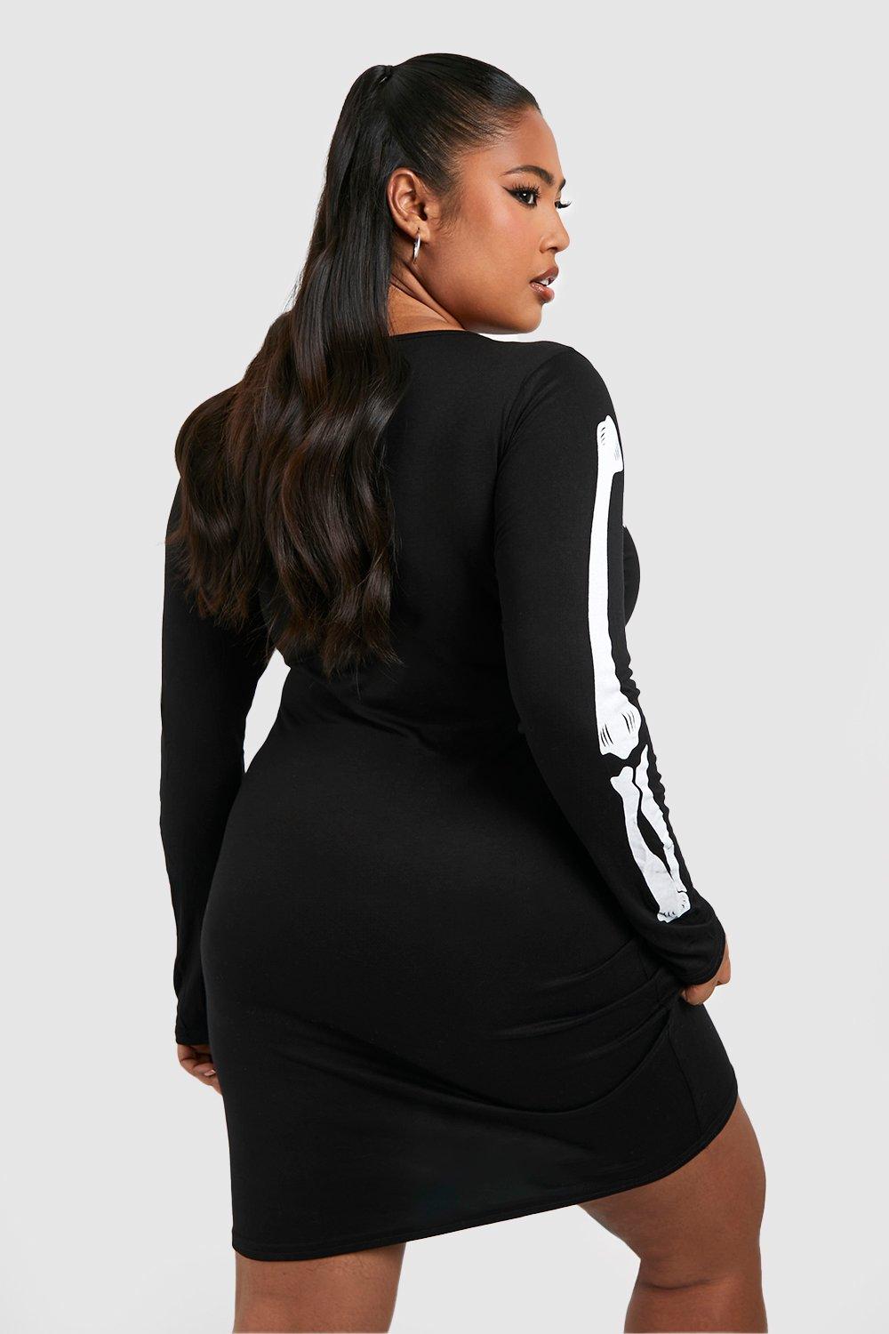 Skeleton Babe Kjóll