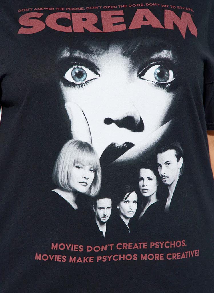 Scream Long TEE