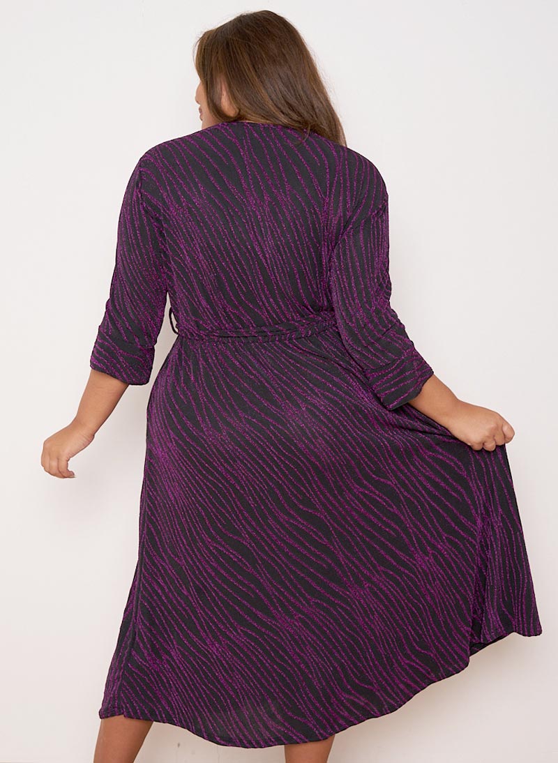 Purple Shimmer Pocketful Kjóll