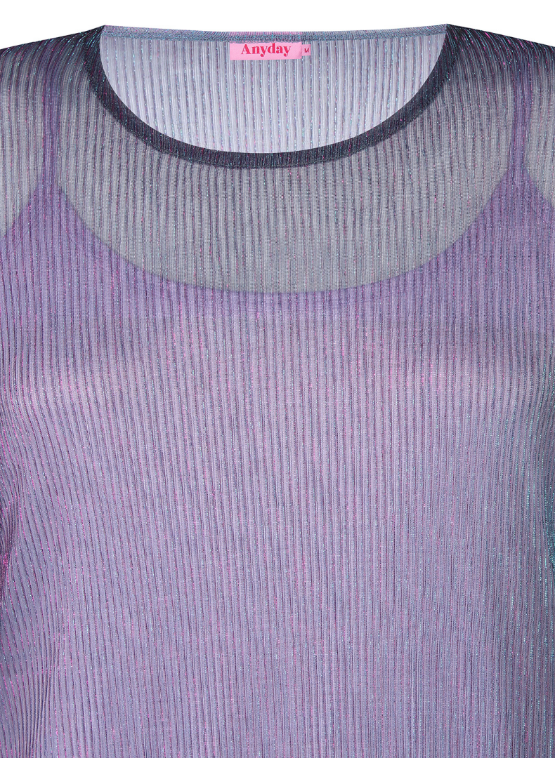 Stine Purple Shimmer Kjóll