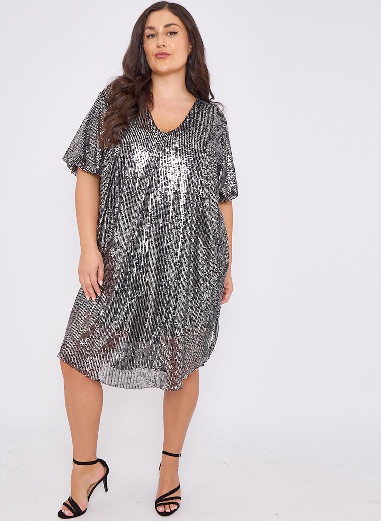 Leana Pallíettukjóll