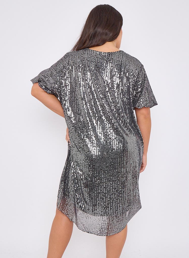 Leana Pallíettukjóll