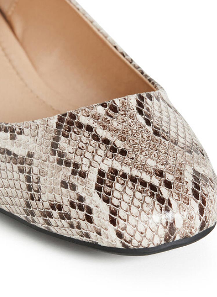 Snake Ballerina - Wide Fit