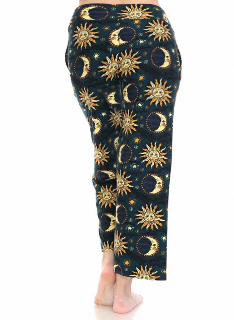 Soft náttbuxur - Sun&Moon