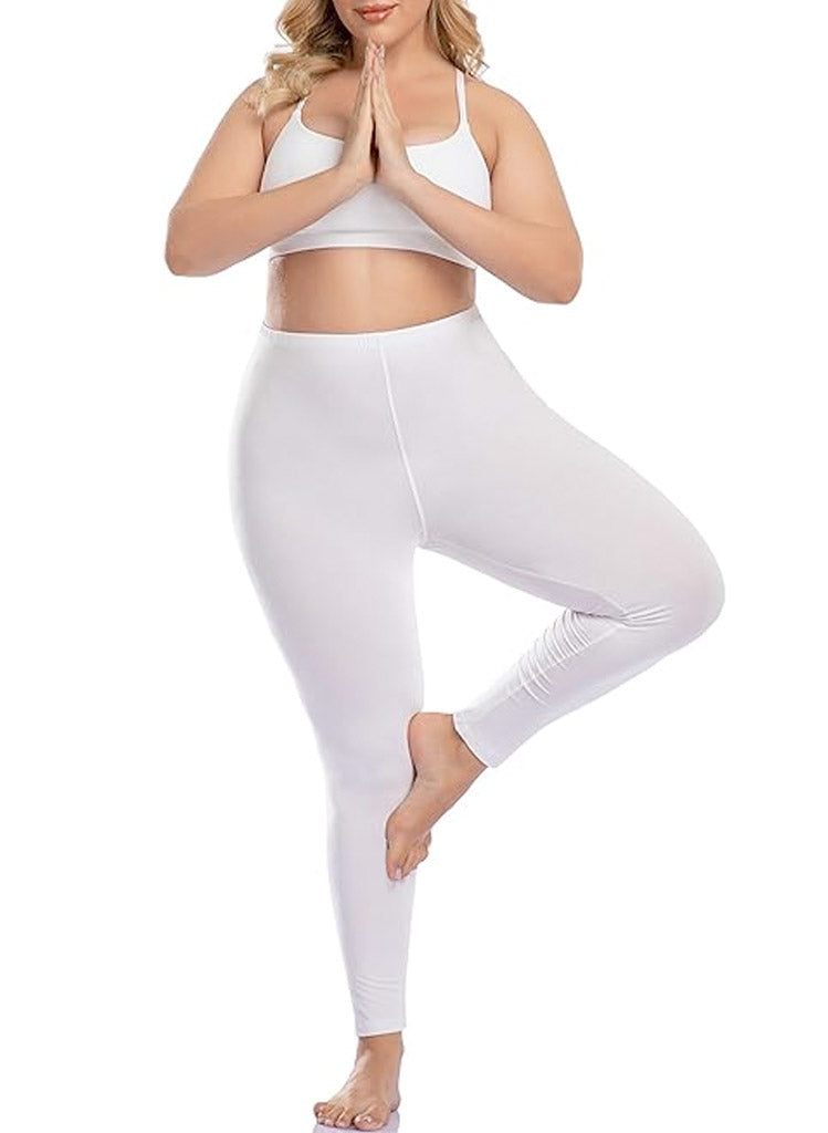 Soft Leggings - Hvítar