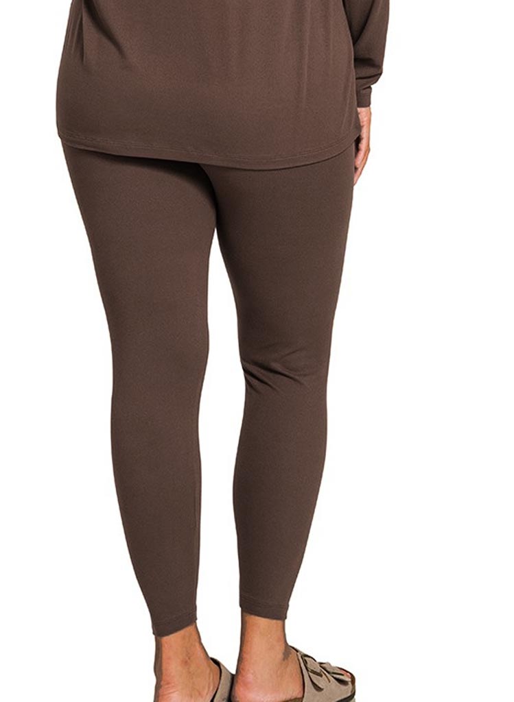 Soft Leggings - Chocolate