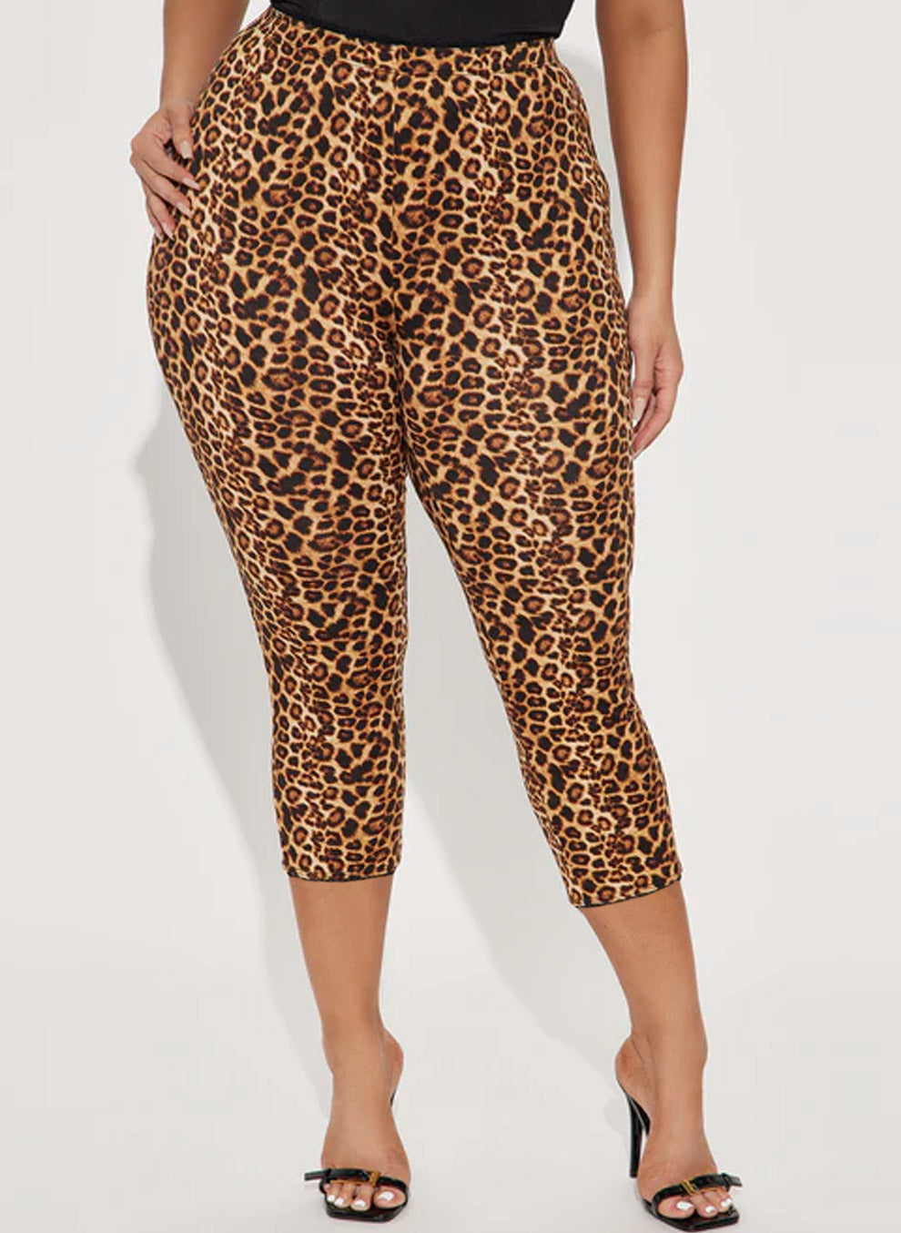 Capri Soft Leggings - Leo