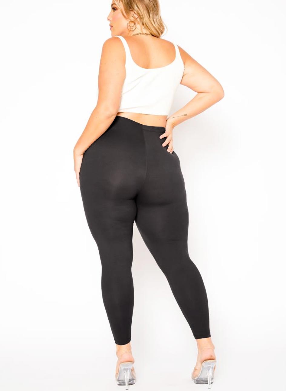 Soft Leggings - Svartar