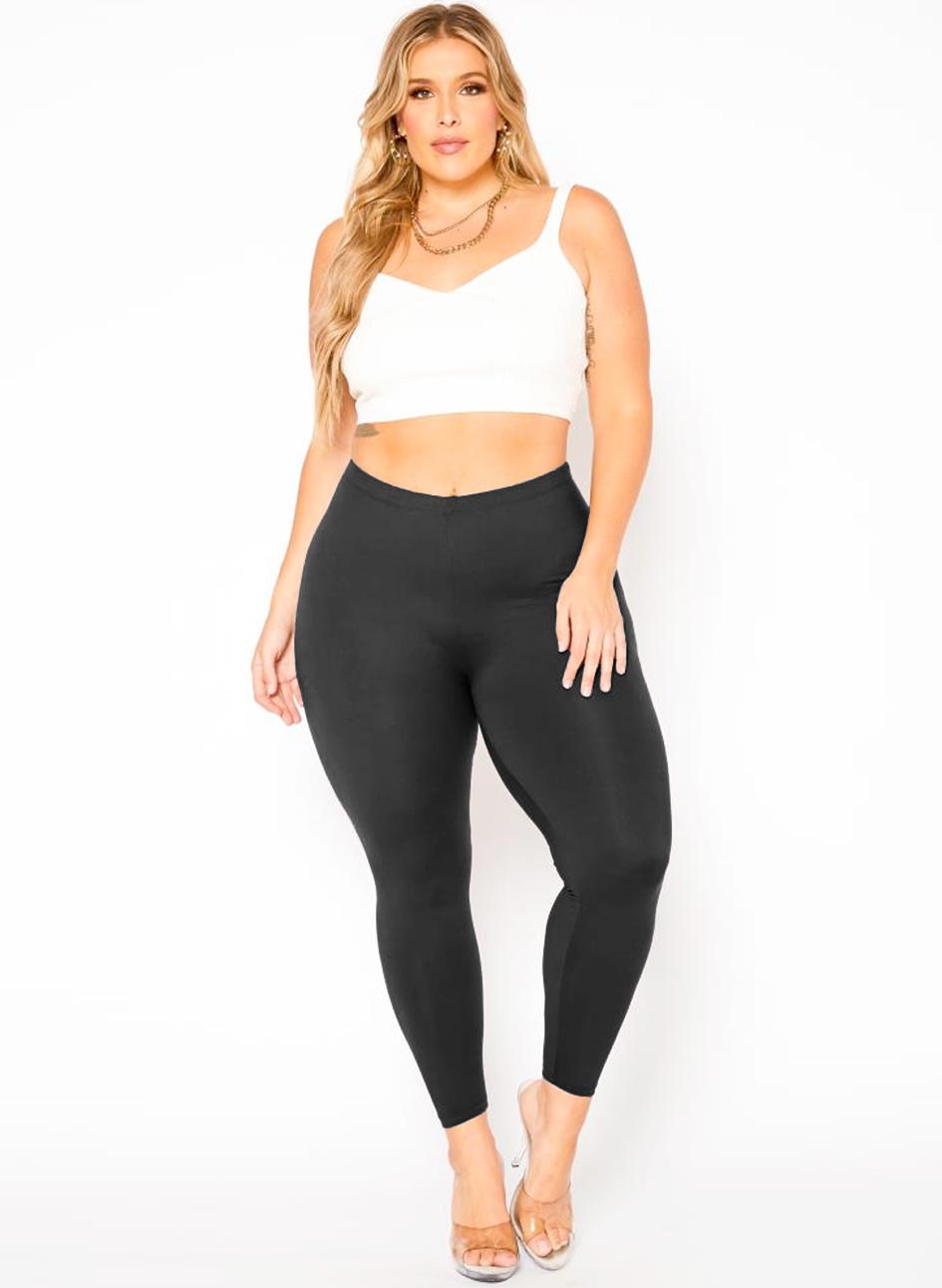 Soft Leggings - Svartar