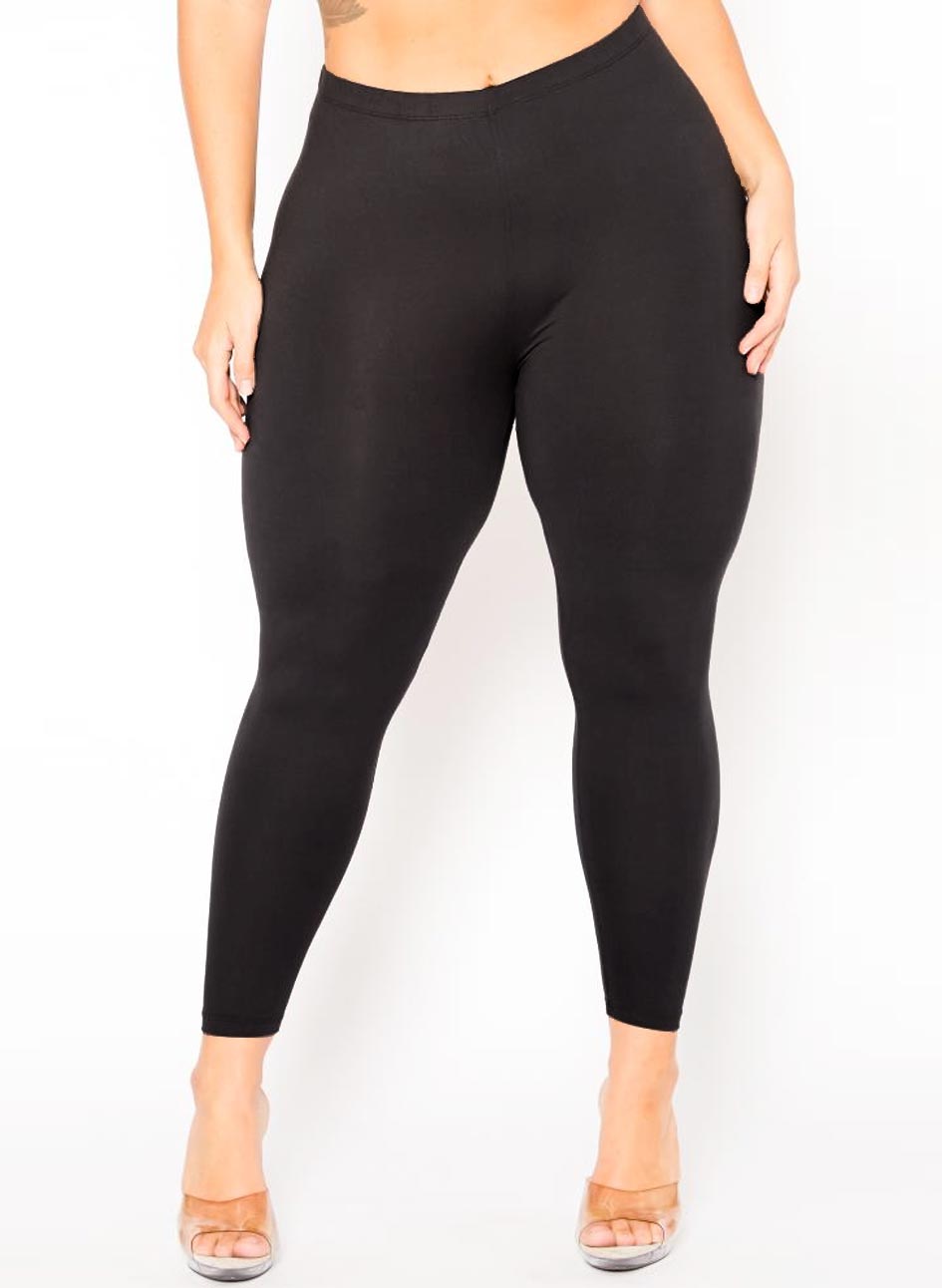 Soft Leggings - Svartar