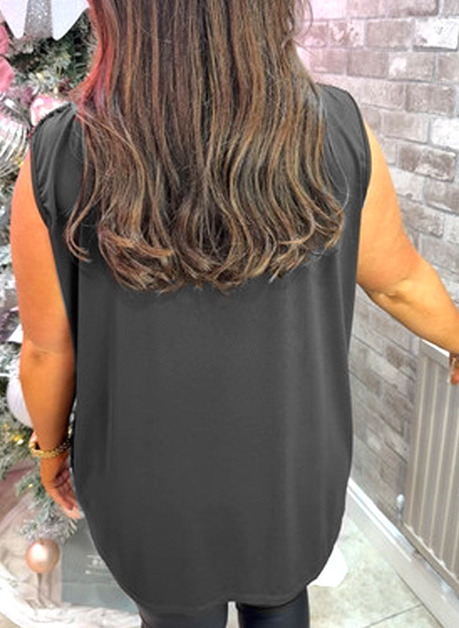 Selena Pallíettu Toppur