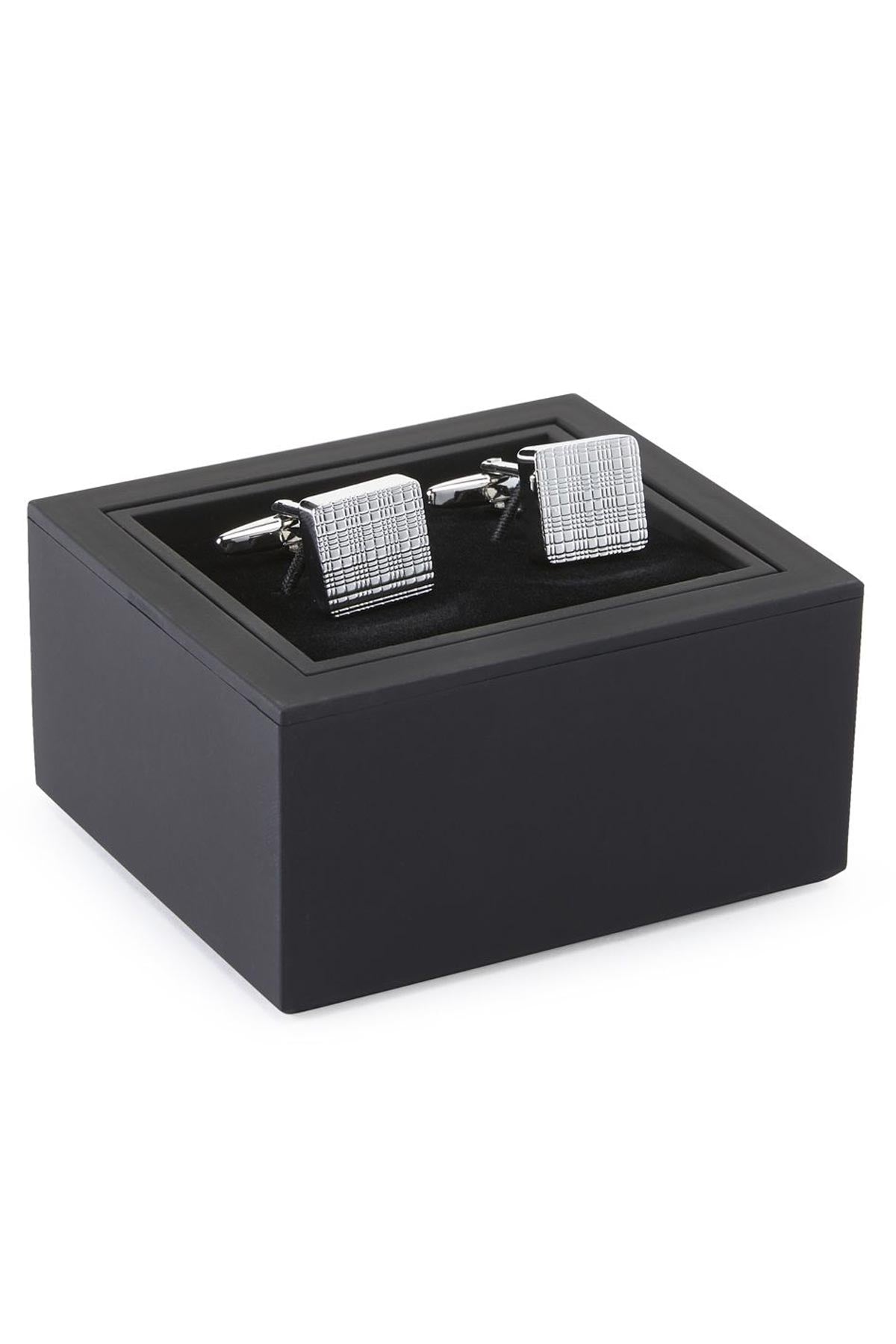 Silver Square Ermahnappar