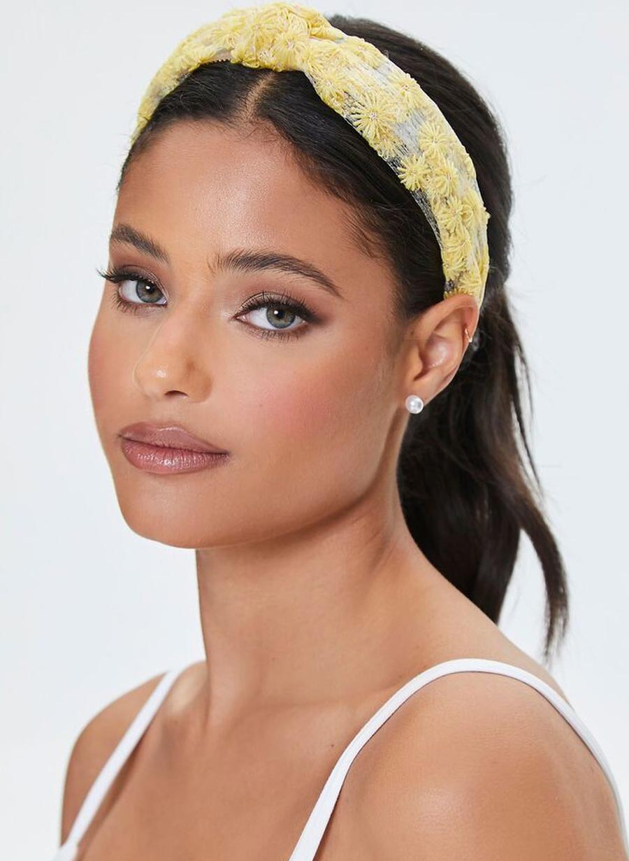 Floral Mesh Hárspöng