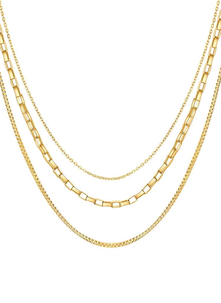 Intensity Gull Hálsmen