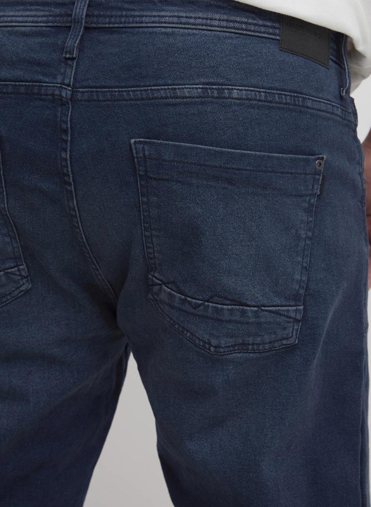 Twisted Dark Denim Gallabuxur