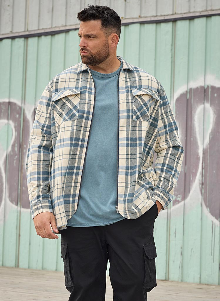 Zip Flannel Skyrtujakki