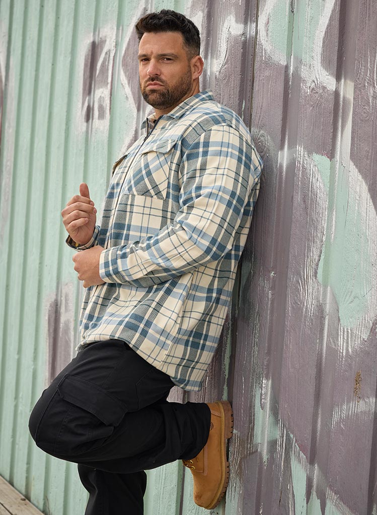 Zip Flannel Skyrtujakki