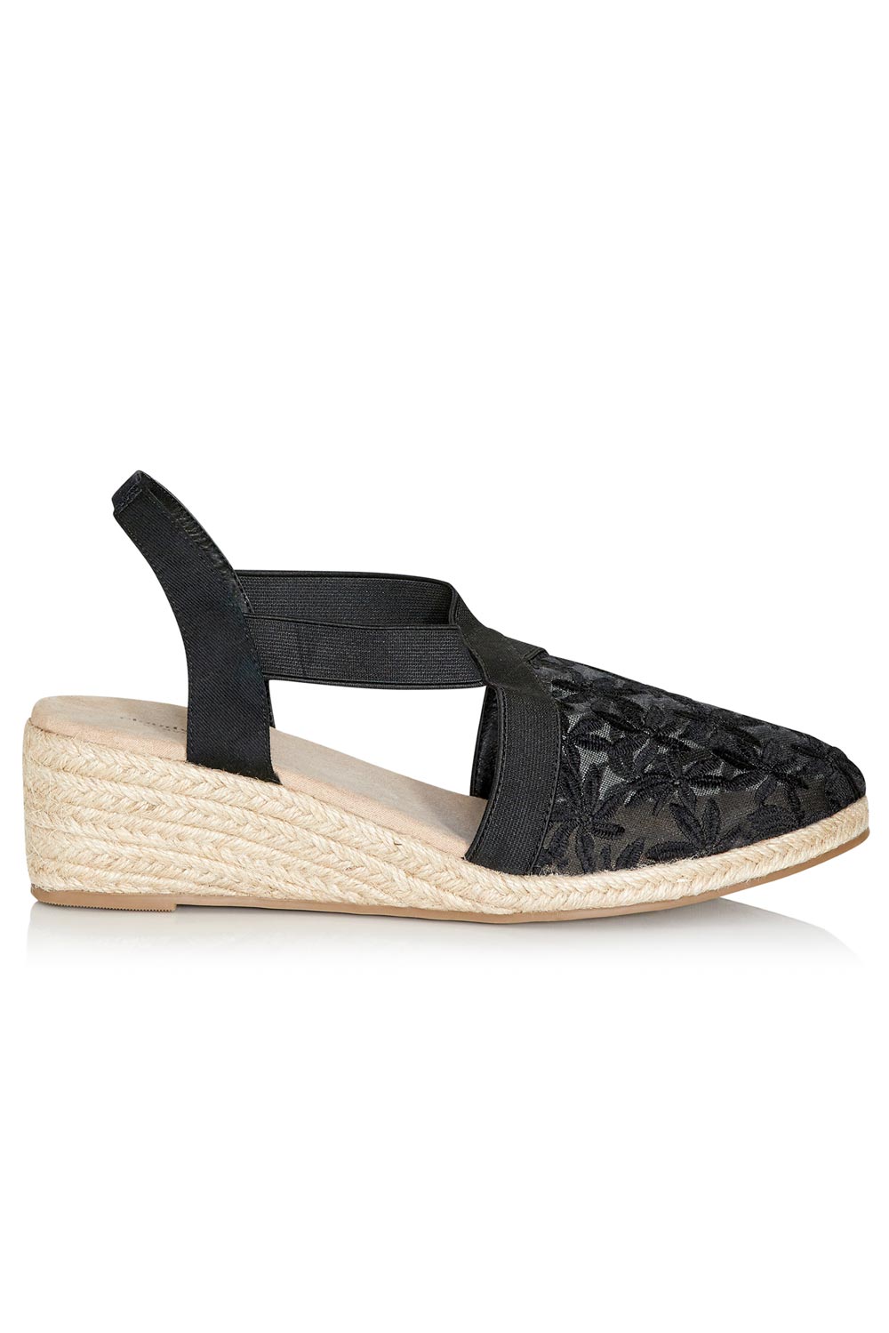 Espadrilla Sandalar - WIDE FIT