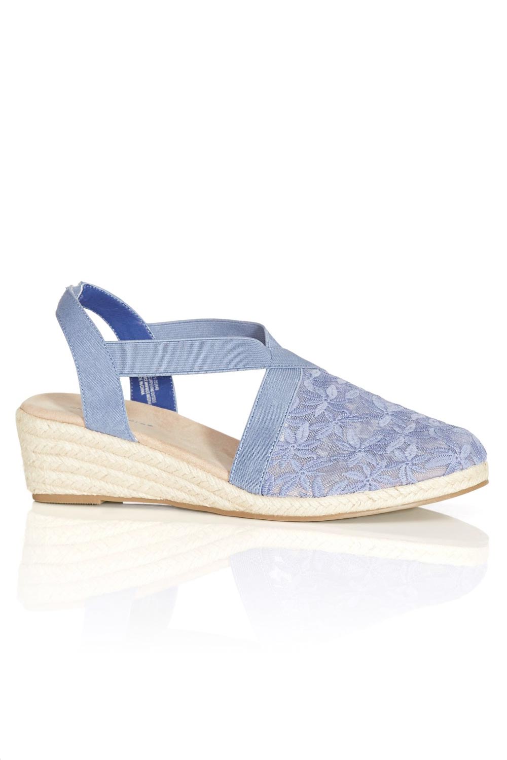 Espadrilla Sandalar - WIDE FIT