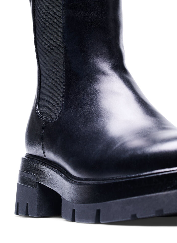 Donna Combat Leather Boots