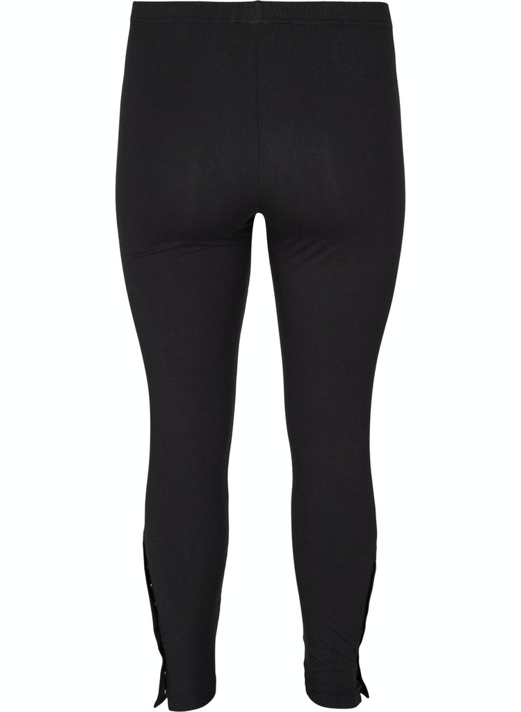 Button Viscose Leggings