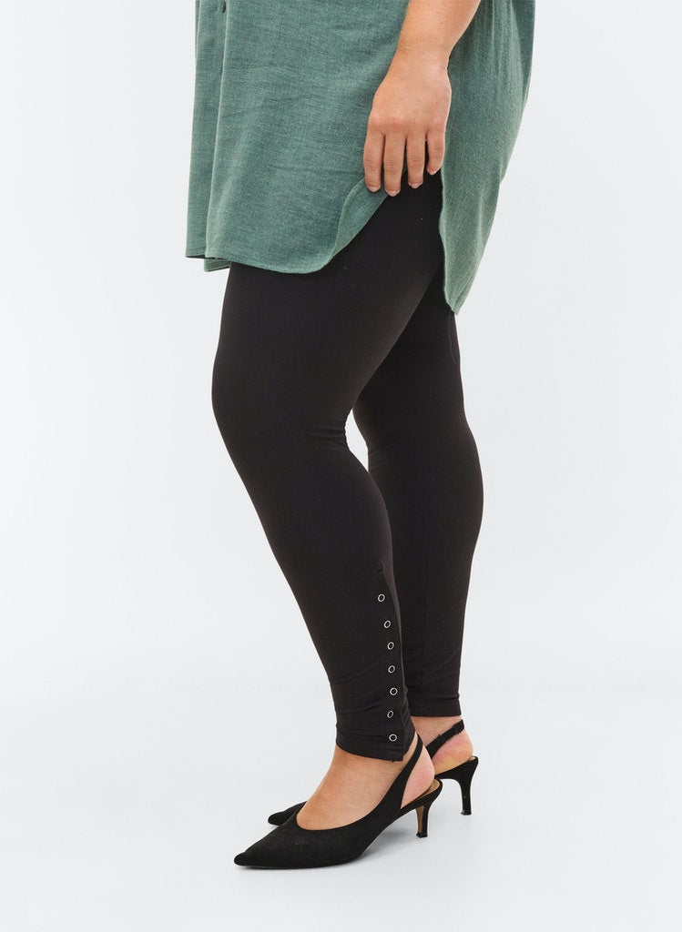 Button Viscose Leggings