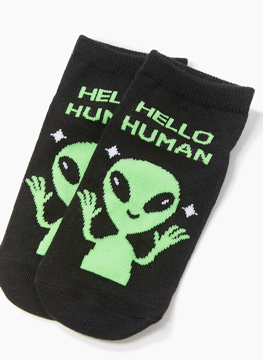 Alien Ökklasokkar - 5 pör í pakka