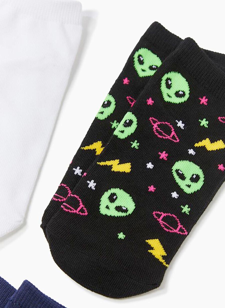 Alien Ökklasokkar - 5 pör í pakka