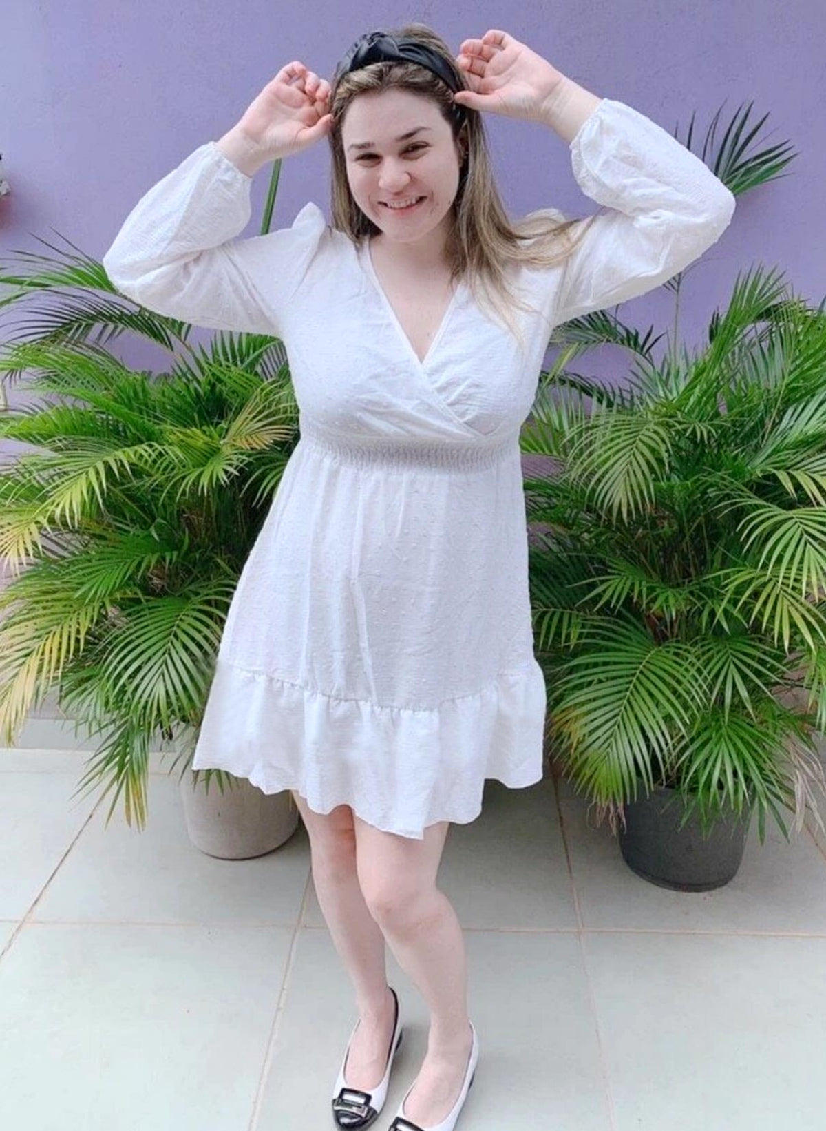 Pearly White Kjóll