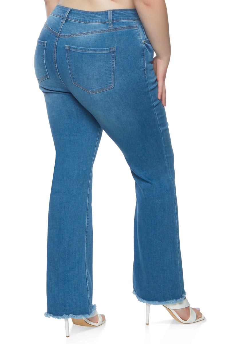 Flare Style Wax Jeans
